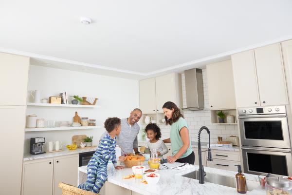 Fast, precise smoke detection offers more time to react and get to safety.