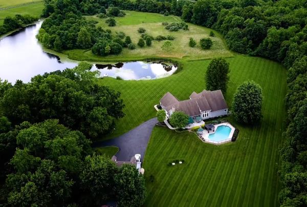 With space to hunt, fish, grill and swim, Thomas’ property is ideal for any activity.